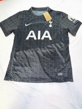 Tottenham Hotspur Black Home Jersey by Nike - AIA Sponsor